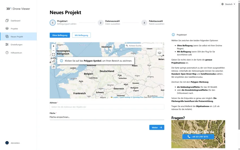 Maßgeschneiderte SaaS-Dashboardansicht