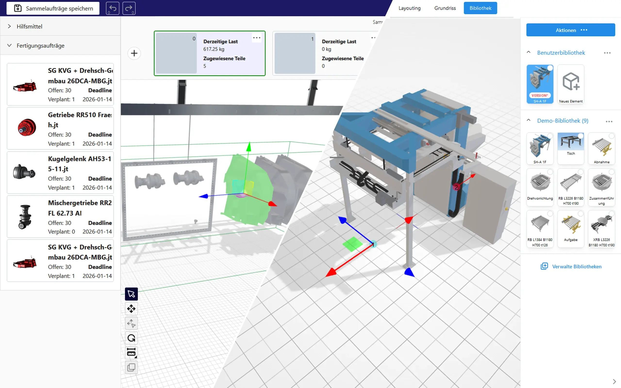 3D-Software-Komponenten