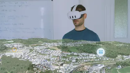 Mixed Reality Interaktion für 3D Welten